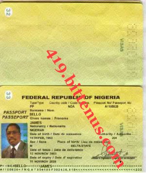 Bello International Passport